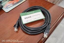 綠聯(lián)超六類網(wǎng)線 CAT6A類萬兆成品網(wǎng)線 2米家用電腦網(wǎng)絡寬帶工程跳線8芯雙絞線兼容千兆2.5g 黑色55157 曬單實拍圖