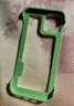 YSGUDU 撞色無邊框適用iPhone手機(jī)殼無邊蘋果無框散熱透氣鏤空防摔半包保護(hù)套 灰白色 蘋果12 曬單實(shí)拍圖