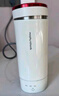 摩飛電器（Morphyrichards）【國家補貼】電熱水壺 電熱水杯 0.3L便攜式家用旅行燒水壺 隨行沖奶泡茶辦公養(yǎng)生保溫杯MR6060白 曬單實拍圖