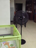美的（Midea）工業(yè)電風(fēng)扇立式大風(fēng)扇強力辦公室風(fēng)扇落地大風(fēng)大功率工廠(chǎng)車(chē)間商用牛角扇 黑色23C 曬單實(shí)拍圖