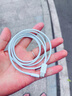 原裝正品蘋果20W快充頭PD充電線數(shù)據(jù)線15/16編織線iPhone14/13/12 7-14系列快充PD線 曬單實(shí)拍圖