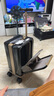 莎米特電動(dòng)行李箱可騎行電動(dòng)旅行箱兒童可坐可登機(jī)20寸電動(dòng)拉桿箱 暗夜黑【15KM續(xù)航/載重120KG】 20英寸 曬單實(shí)拍圖