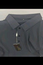 羅蒙（ROMON）POLO領(lǐng)短袖T恤衫男商務(wù)休閑動(dòng)感珠地防曬冰感無(wú)痕吸濕上衣 灰 2XL 曬單實(shí)拍圖