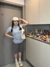 chicnear大碼運(yùn)動(dòng)短褲女胖妹妹胖mm瑜伽褲冰絲速干跑步健身褲 粉色 冰絲涼感 寬松遮肉 2XL 建議141-160斤 曬單實(shí)拍圖