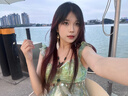 微光里連衣裙子女夏季2025新款海邊度假風(fēng)印花小飛袖吊帶收腰仙女長(zhǎng)裙子 莫奈藍(lán)色M【建議95-105斤】 曬單實(shí)拍圖