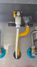 艾潤熱水器冷凝水排水管轉(zhuǎn)換接頭電天燃?xì)饷簹獬鏊畬?dǎo)流排出小管下水口 熱水器凝水接頭+3分管5米 曬單實拍圖