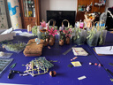 若客（ROKR）積木花束diy手工制作永生玫瑰花玩具拼圖兒童教師節禮物生日女孩春野浮綠【手捧花束】 曬單實(shí)拍圖