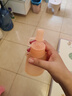 史維迪嬰兒輔食袋奶瓶硅膠軟勺寶寶擠壓式米糊果泥袋神器吸管母乳保鮮袋 活力橙果泥吸吸輔食袋 120ML 曬單實(shí)拍圖