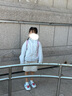 布丁哈魯【三防連帽】女童簡(jiǎn)約舒適外套2025春季新款中大童百搭沖鋒外套 曬單實(shí)拍圖