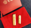 老廟Au999.9足金投資黃金工藝金條  傳世金 100g 曬單實拍圖