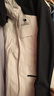 駱駝（CAMEL）三防沖鋒衣戶外登山服防水防風(fēng)防污三合一保暖時尚運動外套 A9W114120-1X，木黛色/幻影黑女 M 曬單實拍圖