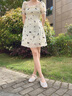 妙麗（Millies）品牌輕奢平底瑪麗珍鞋網(wǎng)紗透氣休閑女鞋2025夏季新款百搭舒適單鞋 米色 40 (250mm)  標(biāo)準(zhǔn)碼 曬單實(shí)拍圖