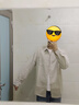 NASAWASSUP襯衫男款感痞帥外套休閑百搭寬松上衣男裝2024夏季工裝長袖襯衣潮 卡其色C53 ZS L 【建議110-130斤】 曬單實拍圖