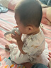 禾泱泱有機嬰幼兒高鈣泡芙條香蕉味 寶寶嬰兒零食 稻鴨原生低敏32g 6月+ 曬單實拍圖