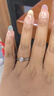 PT950鉑金經(jīng)典六爪鉆戒女輕奢白金結(jié)婚訂婚戒指禮物 【主石50分】六爪女戒 曬單實(shí)拍圖