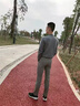 XJSGS官方國際正品牌男士高端休閑褲2025新款直筒寬松冰絲褲子輕奢男裝 高檔淺灰色【現(xiàn)貨速達(dá)】 32 建議【體重130-140斤】 曬單實(shí)拍圖