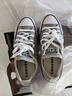 匡威（Converse）官方 All Star春上新男女運動低幫帆布鞋云霧灰灰色A06565C A06565C 36.5 曬單實拍圖