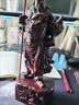黑檀木雕關(guān)公佛像擺件實(shí)木雕刻大號(hào)武財(cái)神像家居客廳裝飾開(kāi)業(yè)送禮 黑檀木（立刀） 整木精雕關(guān)公【高28cm】 曬單實(shí)拍圖