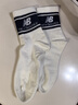 NEW BALANCE 男款女款休閑百搭舒適短襪襪子LAS34409 WT M  曬單實(shí)拍圖