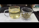 富光花茶杯 男女士茶水分離杯子 雙層辦公泡茶玻璃杯帶把高硼硅水杯 曬單實拍圖