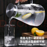 慕馨（moosen）涼水壺玻璃耐熱高溫防爆家用大容量水瓶涼白開(kāi)水杯茶壺套裝冷水壺 1800ml單壺(收藏加購(gòu)得杯墊杯刷) 曬單實(shí)拍圖