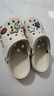 CORCS CROCS 夏季新款經(jīng)典貝雅洞洞鞋男女情侶涼鞋戶外沙灘拖鞋休閑鞋 骨白經(jīng)典貝雅 38 M6W8/38碼 曬單實拍圖