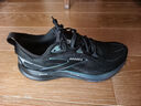 布魯克斯（BROOKS）男子Glycerin 22甘油22月光系列緩震跑鞋 極光黑/烏木色 43 曬單實(shí)拍圖