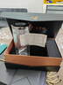 啟明緣雙層高硼硅玻璃水杯圓形耐高溫泡茶杯 定制刻字禮盒 簡約鋼蓋杯子 QMY-6182 雙層杯230ml1只 曬單實(shí)拍圖
