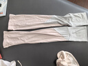 蕉下（beneunder）冰袖夏季女防曬袖套防紫外線(xiàn)手套薄款兩穿指洞冰絲涼感AL36824 謐黛粉-煙霧灰 M 曬單實(shí)拍圖