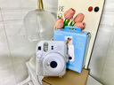 富士（FUJIFILM）立拍立得mini12一次成像拍立得相機  送禮好物 茉莉白【水晶殼套餐】 套餐一【標配+白邊相紙10張】 曬單實(shí)拍圖