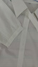 麓格立短袖白襯衫女職業(yè)正裝2025年夏季寬松休閑設(shè)計(jì)感垂感襯衣上衣 白色襯衫 M 【建議95-110斤】 曬單實(shí)拍圖