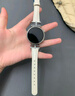 【真皮】適用華為GT5手表表帶watch5高級GT4鑲鉆gt5pro女款GT3pro 【雙面真皮】米白色銀扣 GT5/GT4【41/42mm表盤】接口18mm 曬單實拍圖