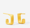 周六福（ZLF）  黃金耳飾女款足金5D硬金L型耳釘耳墜范T 定價(jià) 2.95g 曬單實(shí)拍圖