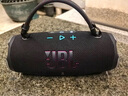 JBL CHARGE6 便攜式藍牙音箱+低音炮  AI音效增強  戶外防塵防水 音樂沖擊波六代 桌面音響 禮物音響 CHARGE6黑橙色 曬單實拍圖