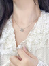 愛(ài)的約定輕奢莫比烏斯銀項(xiàng)鏈女2025新款靈動(dòng)七夕情人節(jié)生日禮物送女友老婆 曬單實(shí)拍圖