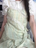 黛瓊兩件/套裝森系甜美小個(gè)子不規(guī)則超仙吊帶連衣裙女學(xué)生+泡泡袖襯衫 [套裝]不規(guī)則吊帶裙+908襯衫 S [當(dāng)天發(fā)貨](méi) 曬單實(shí)拍圖