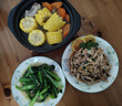 康舒（KANGSHU）砂鍋家用耐高溫中式瓷煲干燒不裂燉鍋陶瓷煲湯鍋燉排骨瓦罐沙鍋 1800ML無蓋黑色瓷煲 (2-3人) 曬單實(shí)拍圖