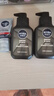 妮維雅（NIVEA）男士洗面奶保濕收縮毛孔深黑DEEP控油細(xì)致毛孔潔面雙支套裝 曬單實(shí)拍圖