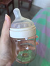 bebebus鉆光奶瓶1-3個(gè)月160ml新生兒寶寶ppsu偏心仿母乳防脹氣防嗆奶瓶 曬單實(shí)拍圖