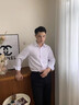 杉杉男士長(zhǎng)袖襯衫純色四季新款棉質(zhì)舒適透氣上班面試商務(wù)休閑白襯衣 曬單實(shí)拍圖
