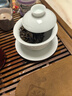 景德鎮(zhèn)（jdz）官方陶瓷影青雕刻蓋碗茶具功夫茶家用送禮長輩高檔禮品送禮禮盒 南山三才蓋碗 曬單實拍圖
