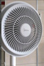 美的（Midea）【暴風(fēng)循環(huán)】空氣循環(huán)扇大風(fēng)量搖頭電風(fēng)扇家用臺(tái)式落地扇輕音臥室節(jié)能小風(fēng)扇柔風(fēng)輕羽扇 FGA24TQ 曬單實(shí)拍圖