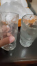 領臣（LINGCHEN）冰川紋玻璃杯雞尾酒咖啡可樂飲料杯子家用高級網(wǎng)紅ins風水杯套裝 曬單實拍圖