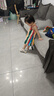 ASK JUNIOR無(wú)袖連衣裙女童夏透氣彩虹滿(mǎn)印吊帶公主裙小童嬰幼裙子 花色 90 曬單實(shí)拍圖