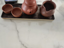 百年利永 宜興全手工紫砂大口公道杯原礦清水泥功夫分茶器泡茶杯茶具配件 清水泥 曬單實(shí)拍圖