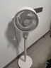 艾美特（AIRMATE）【小暴風(fēng)】空氣循環(huán)扇大風(fēng)量搖頭電風(fēng)扇家用臺(tái)式落地扇升級(jí)加高換氣輕音柔風(fēng)小風(fēng)扇 FA18-X115 曬單實(shí)拍圖