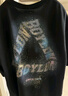 BOY LONDON【魔法星辰】夏男女同款珠光閃粉燙鉆T恤N01002 黑色 XS 曬單實拍圖