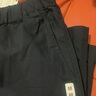 無印良品（MUJI）女式 水洗 平紋 短褲 休閑 褲子女款夏季款女裝中褲 外穿 黑色5S M (160/66A) 曬單實(shí)拍圖