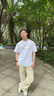 馬克華菲【冰絲傘兵褲】男士休閑褲男2025夏季薄款直筒褲寬松闊腿褲子男褲 曬單實拍圖