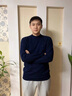 CEO雅戈?duì)栄蛎滥懈哳I(lǐng)加厚雙翻領(lǐng)針織衫爸爸冬裝新款中年保暖 米白 L 175/92A 曬單實(shí)拍圖